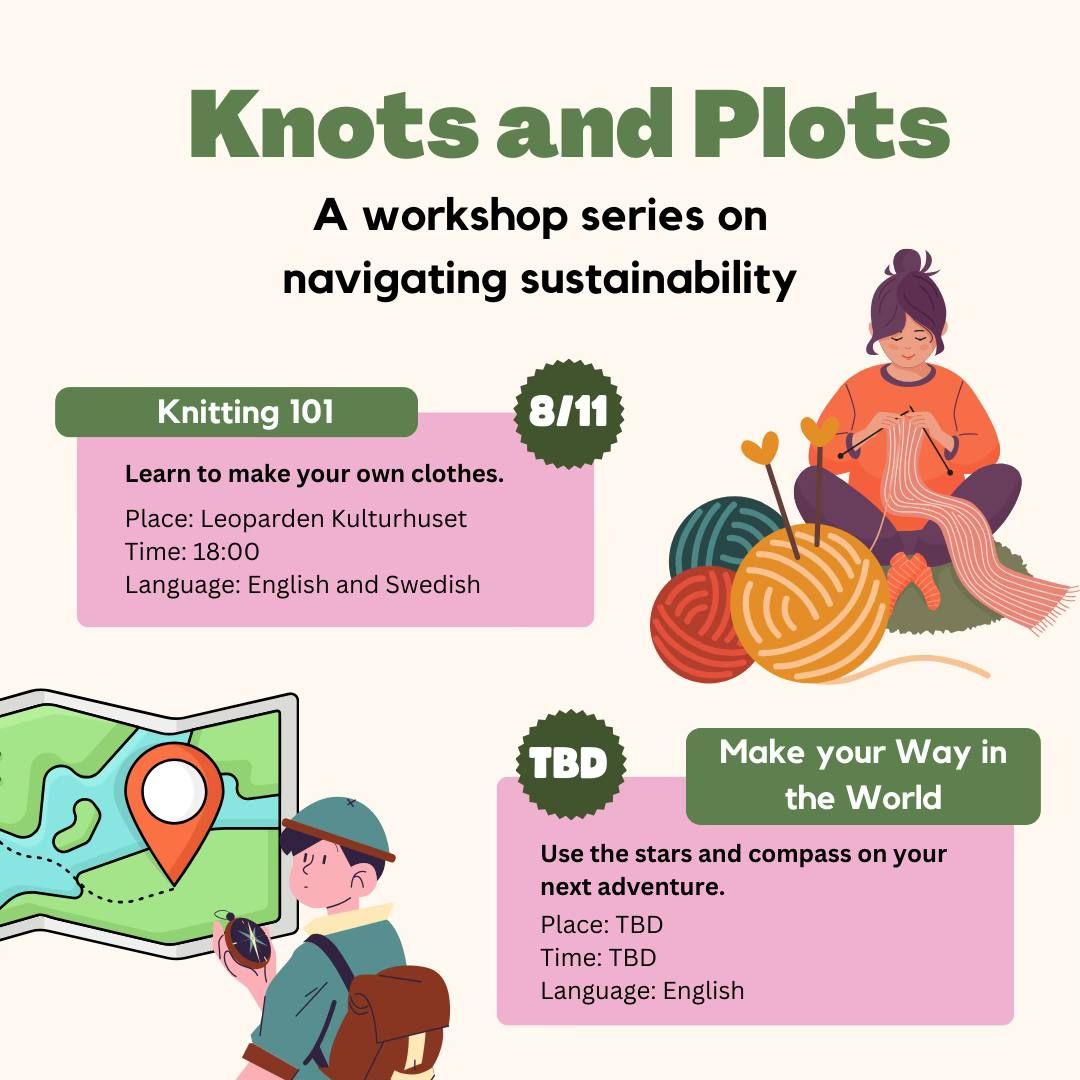 Sustainability Workshop Series: Knitting 101