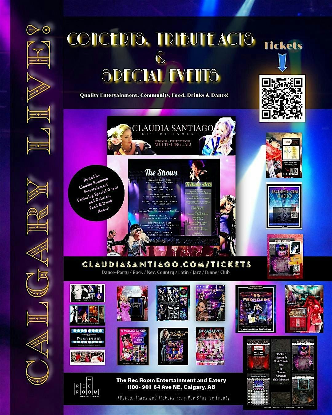 CALGARY LIVE! Featuring: DIVAS LIVE Women in Music Tribute Party