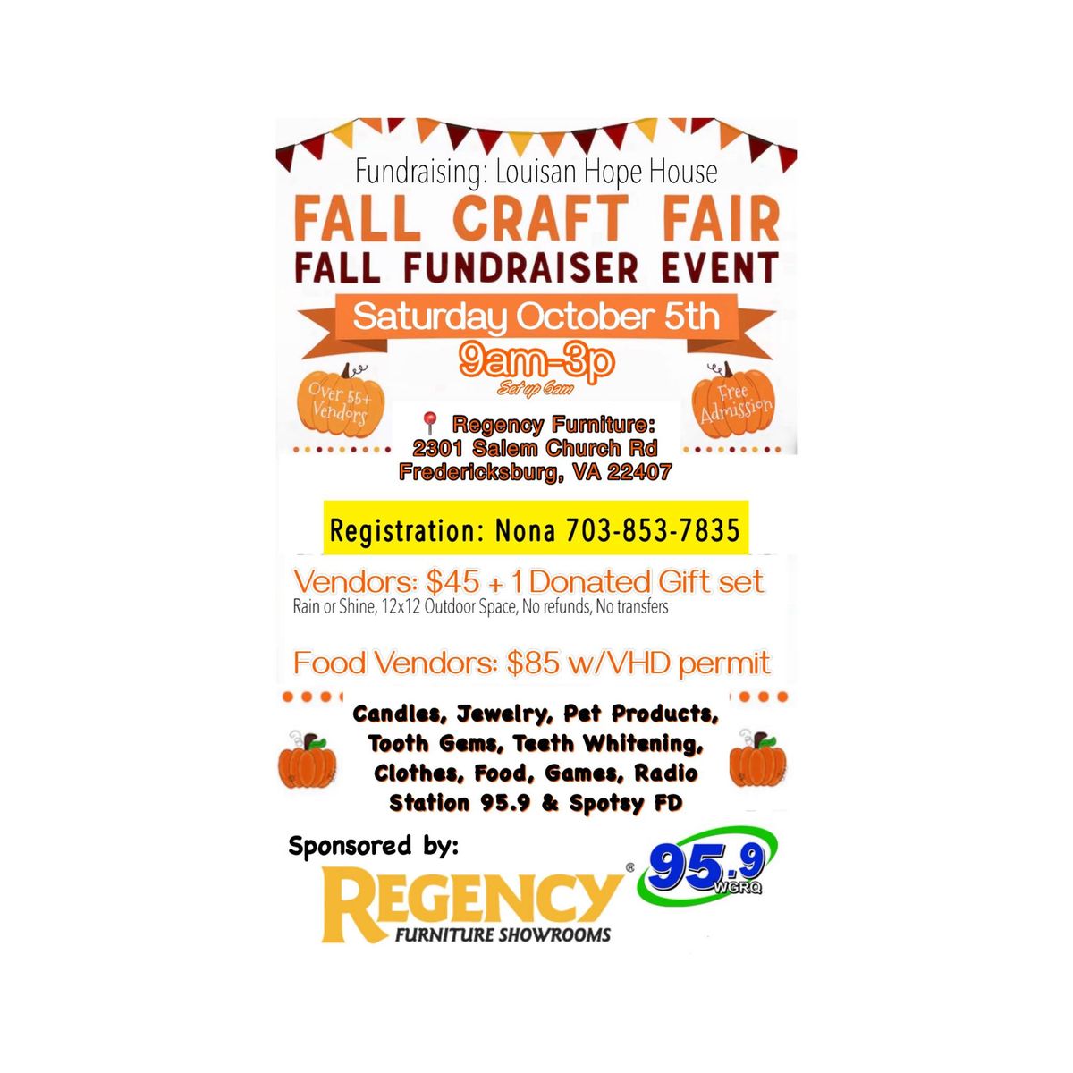 Fall  Craft & Vendor Fair