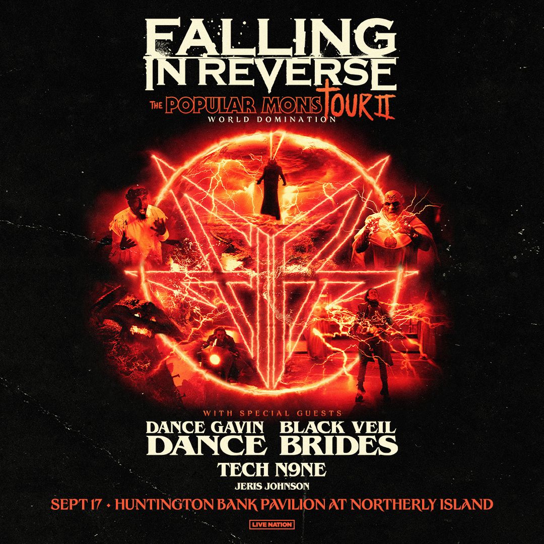 Falling in Reverse with Black Veil Brides, Dance Gavin Dance, Tech N9ne, and Jeris Johnson