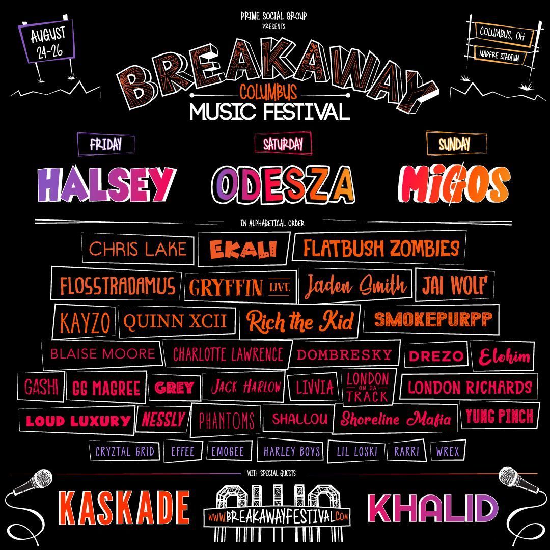 Breakaway Music Festival - Friday