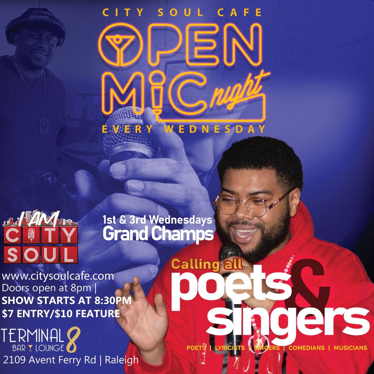 City Soul Cafe Open Mic