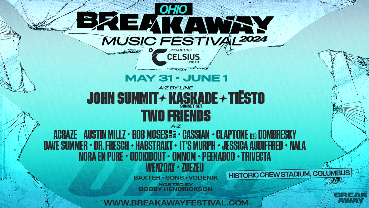 Breakaway Music Festival with Kaskade, Tiesto, John Summit and more (2 Day Pass)