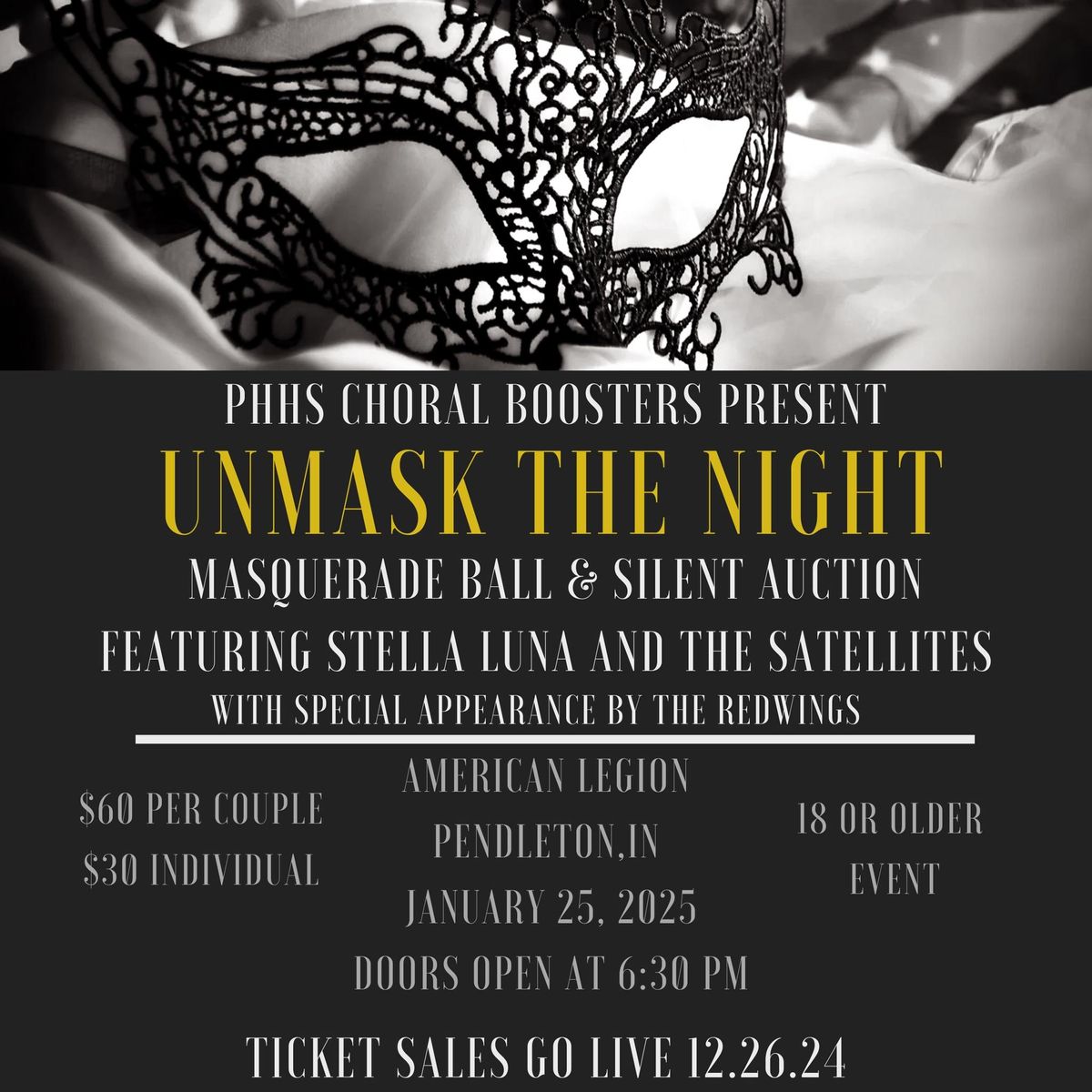 Unmask the Night Masquerade Ball