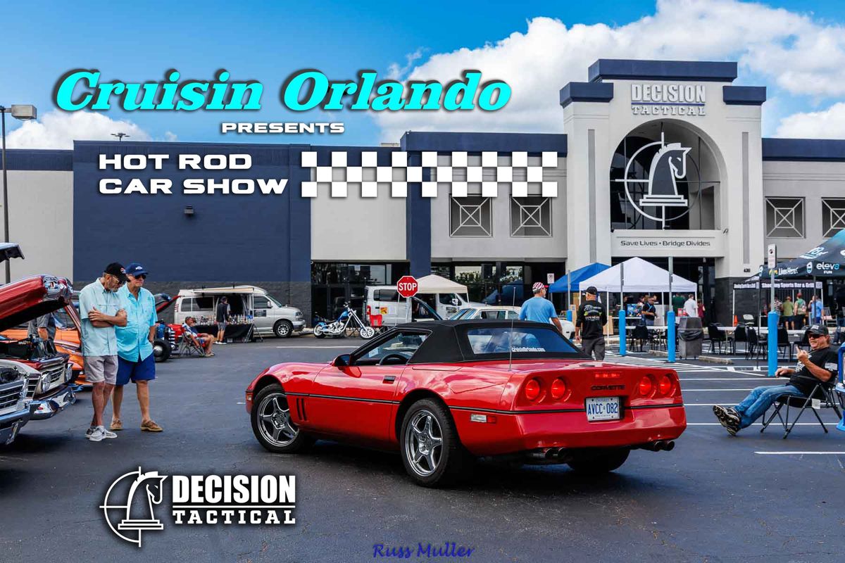 HOT ROD CAR SHOW at Decision Tactical