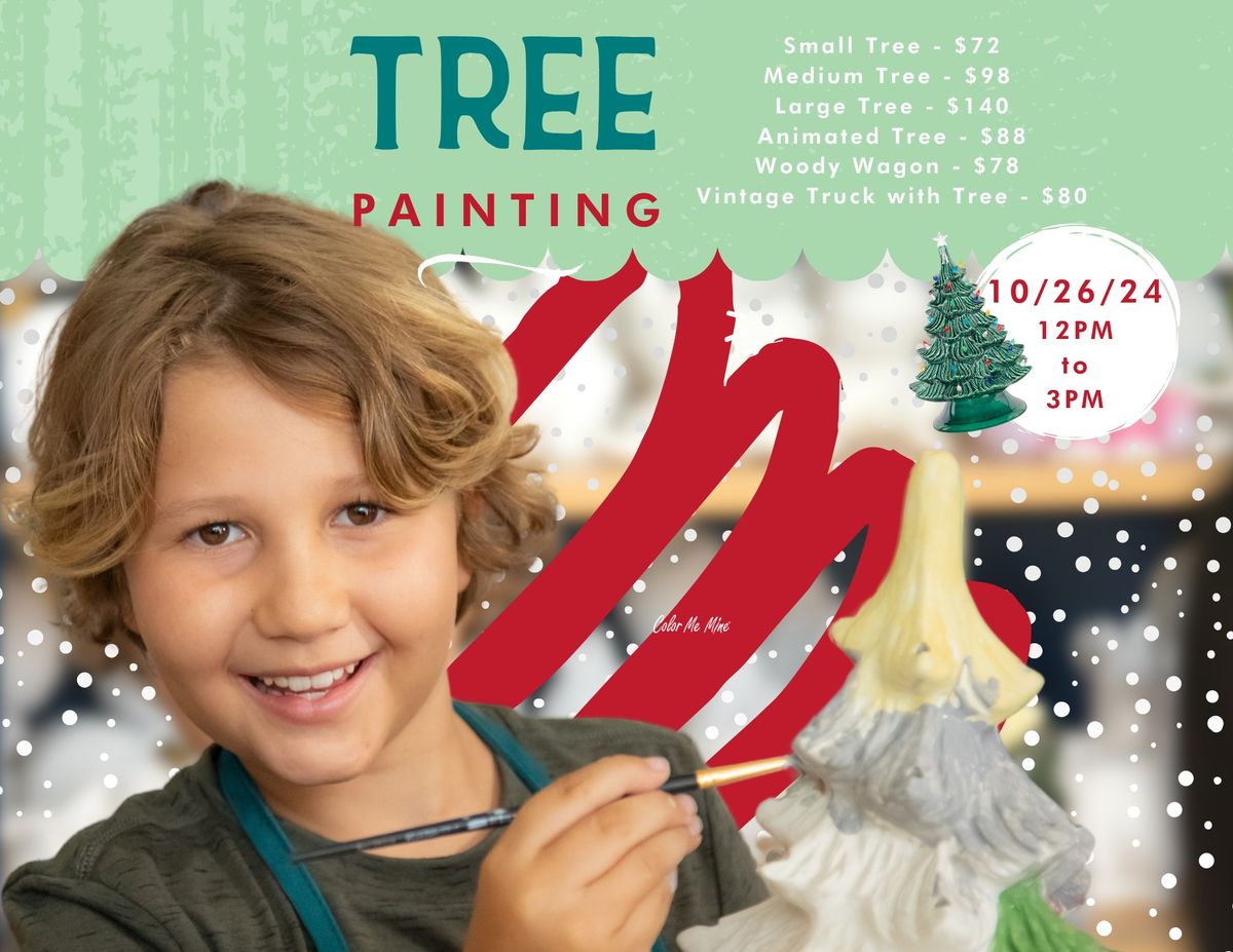 Christmas Tree Painting