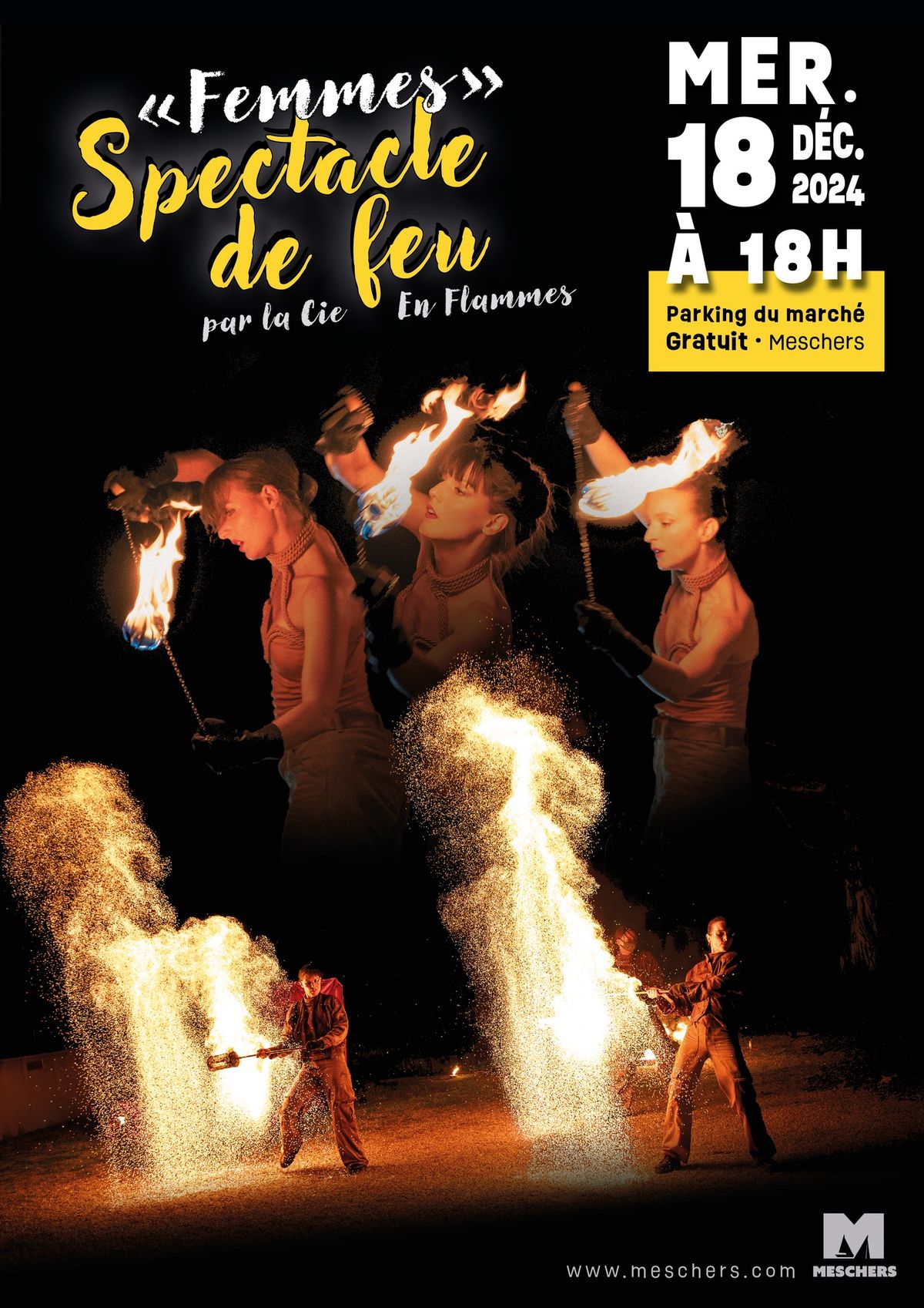 Spectacle de feu "Femmes" 