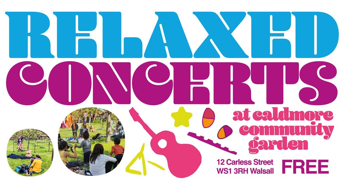 Relaxed Concerts with B'Opera - Free For All the Family at Caldmore Community Garden