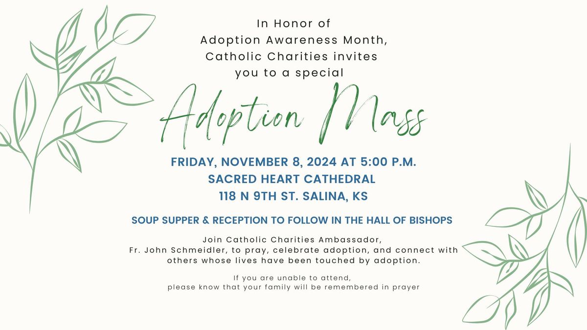 Salina Diocese Adoption Mass