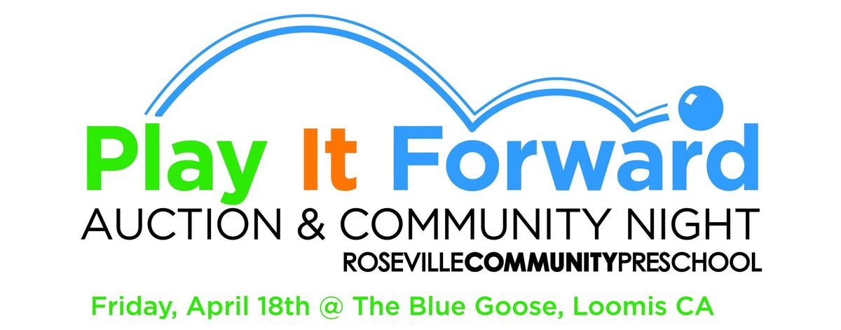 Play it Forward Auction & Community Night