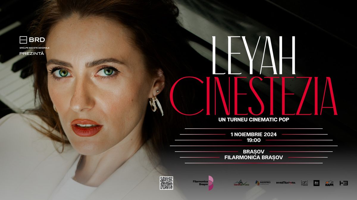 Cinestezia: Concert cinematic pop cu Leyah