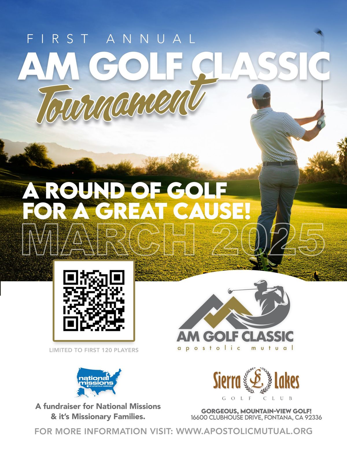 First Annual AM Golf Classic Tournament