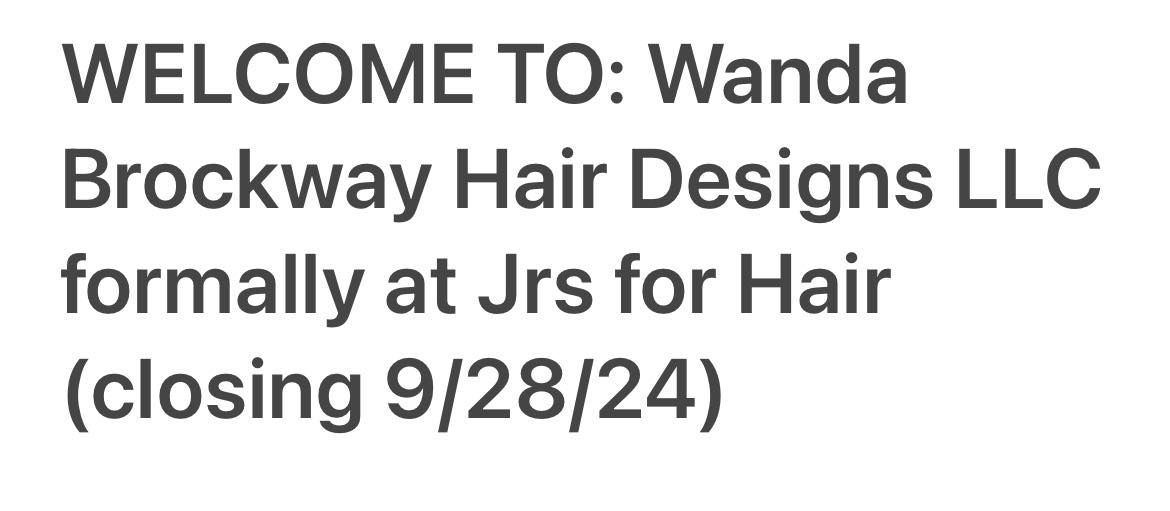 Closing of jrs for hair