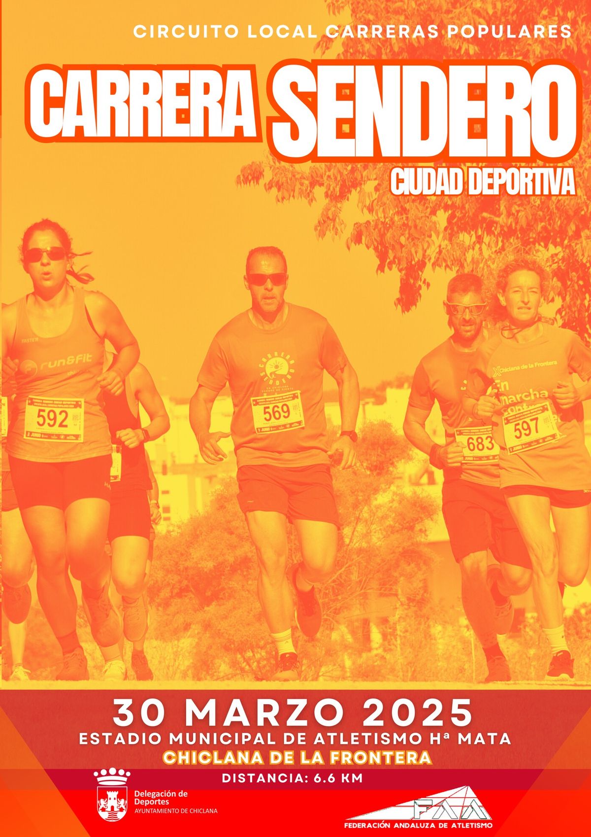 Carrera Sendero Ciudad Deportiva 2025