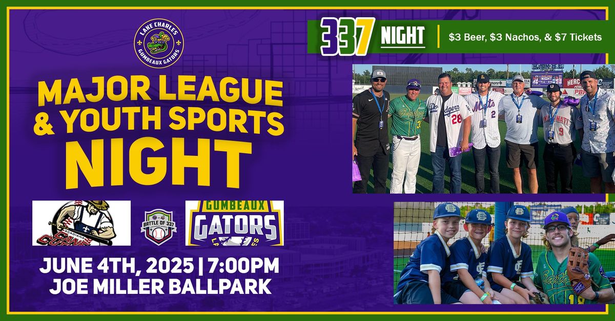 Major League & Youth Sports Night