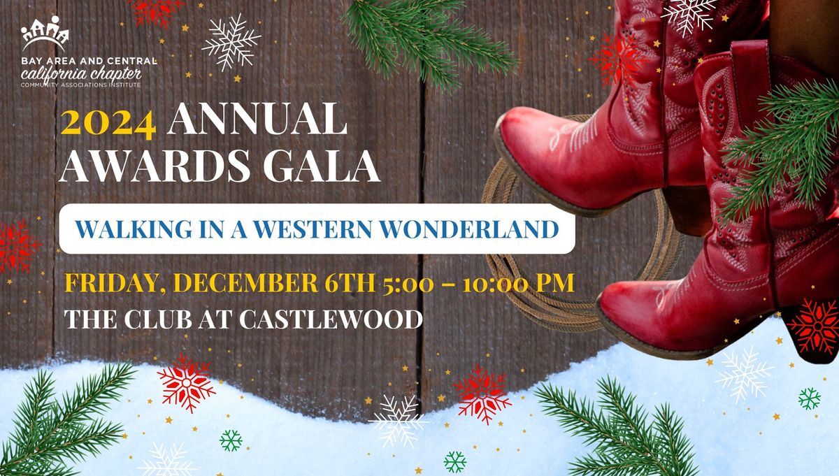 2024 Annual Awards Gala Walking in a Western Wonderland 