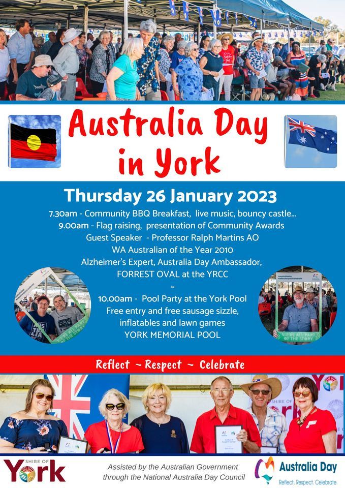 AUSTRALIA DAY reflect - respect - celebrate 