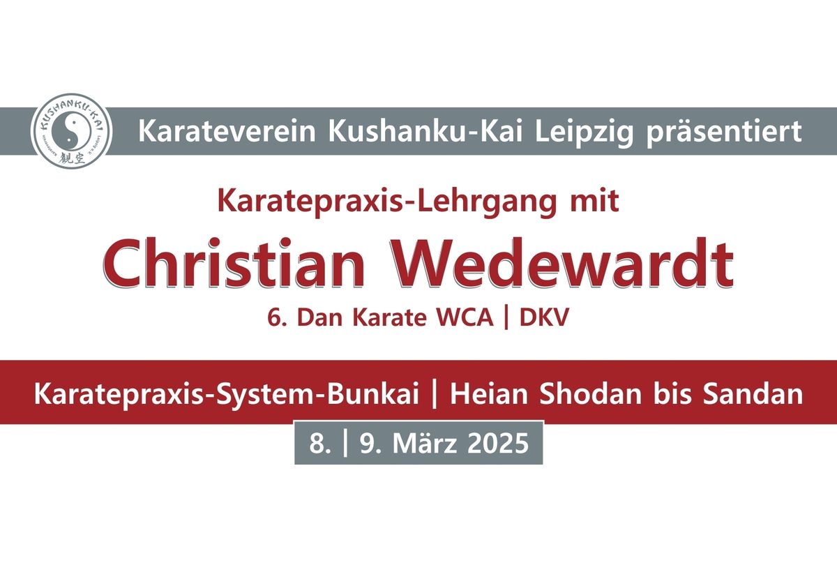 Karatepraxis-Lehrgang mit Christian Wedewardt