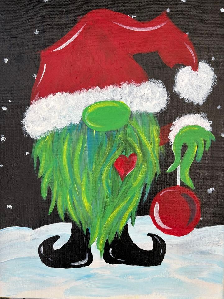 "The Grinch" Paint & Sip