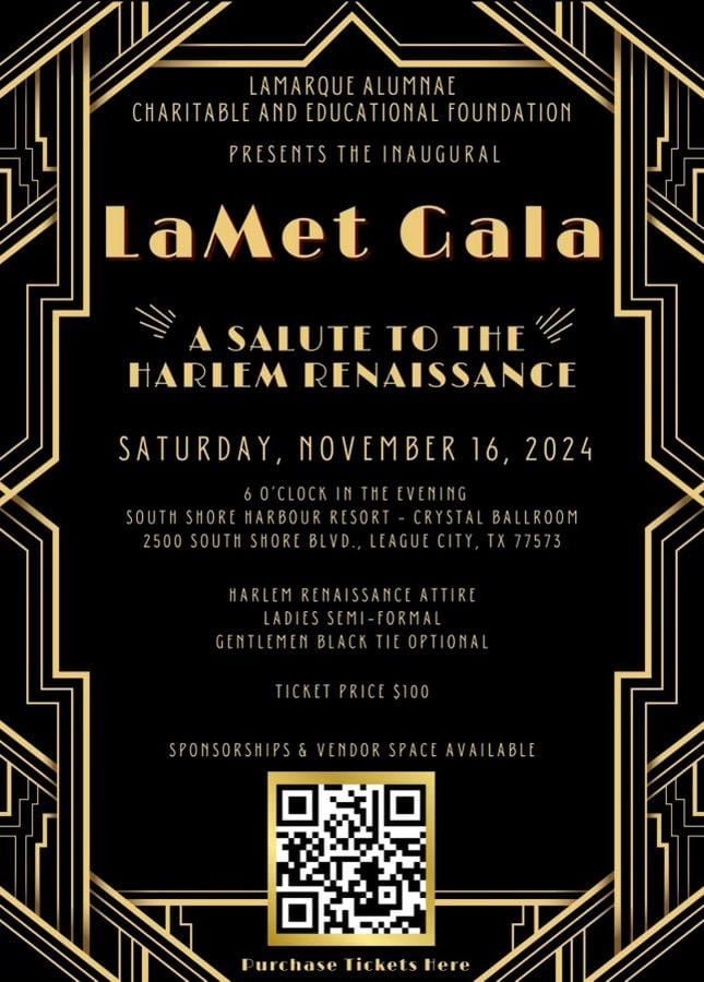 LaMet Gala - A salute to the Harlem Renaissance 