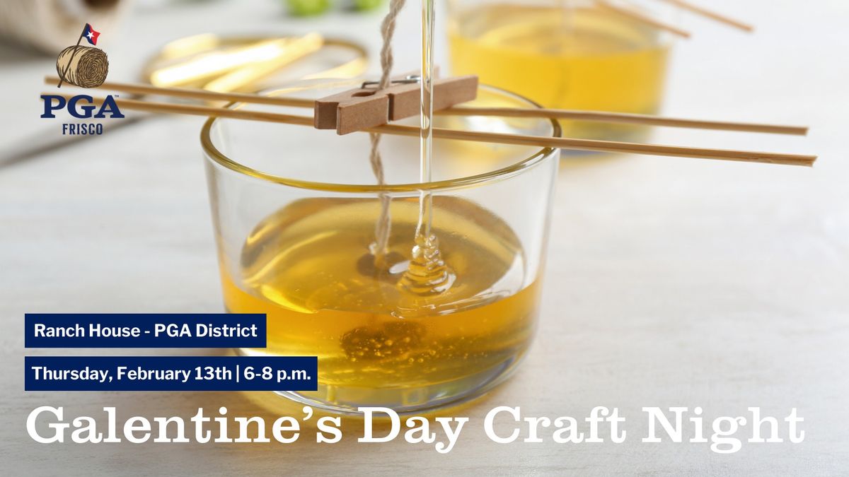 Galentine's Day Craft Night with Playful Kids Club: Candle Making