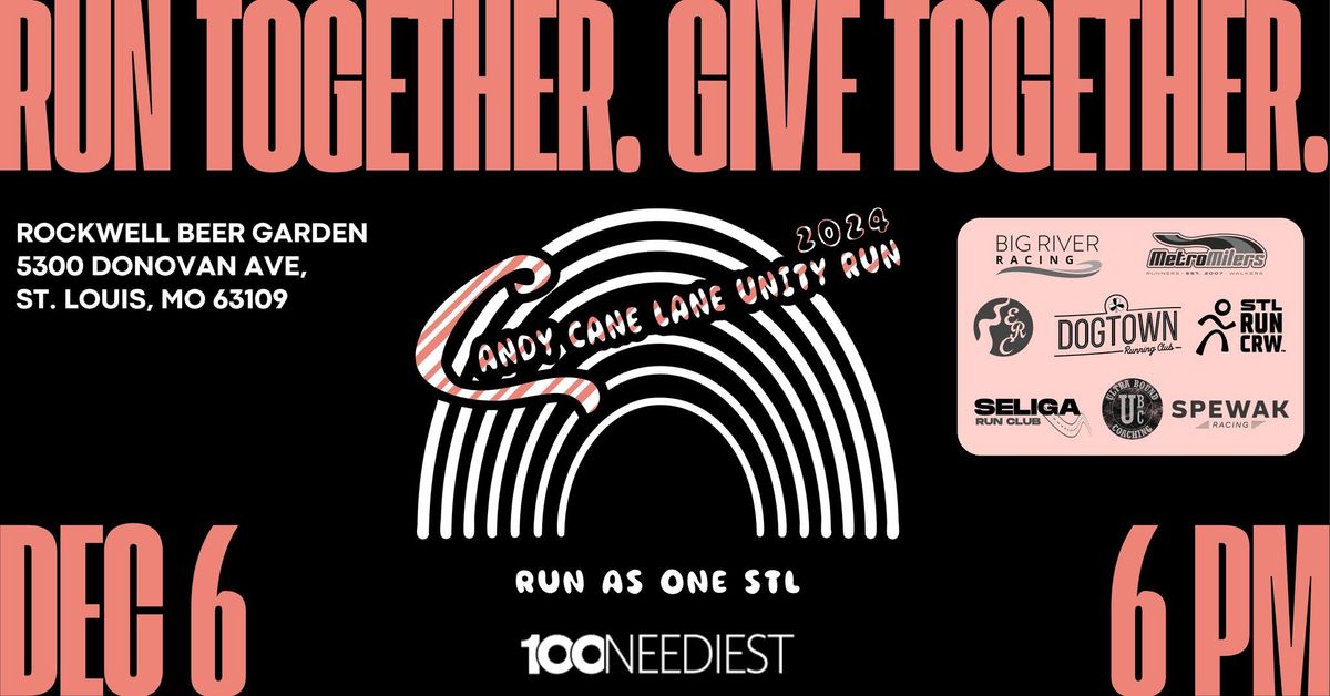 Candy Cane Lane Unity Run & 100 Neediest Fundraiser