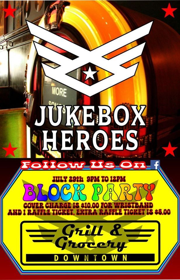 Jukebox Heroes with Burns & Jane, Grill & Grocery, Hattiesburg, 29 July