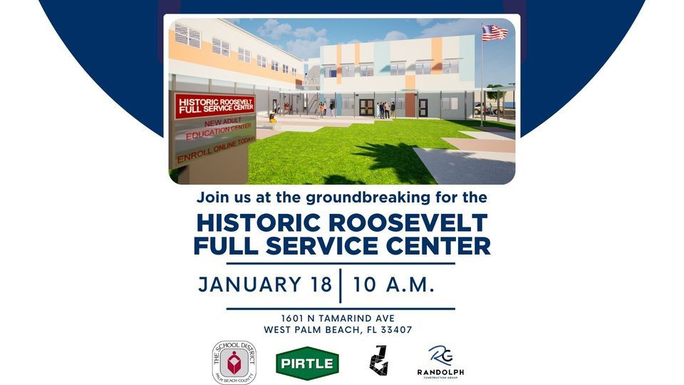 Historic Roosevelt Full Service Center Groundbreaking