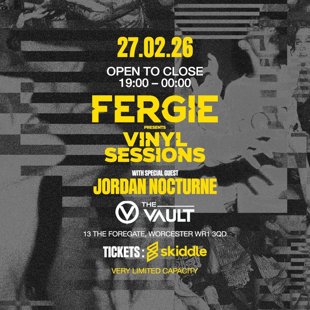 FLAUNT Fergie Vinyl Sessions (SOLD OUT)