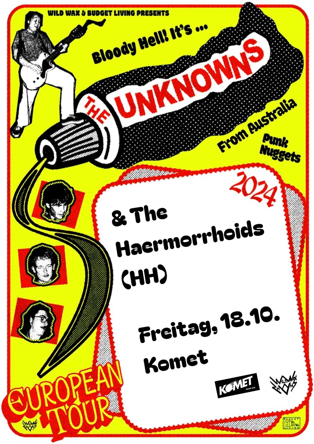 THE UNKNOWNS & THE HAERMORRHOIDS - KOMET