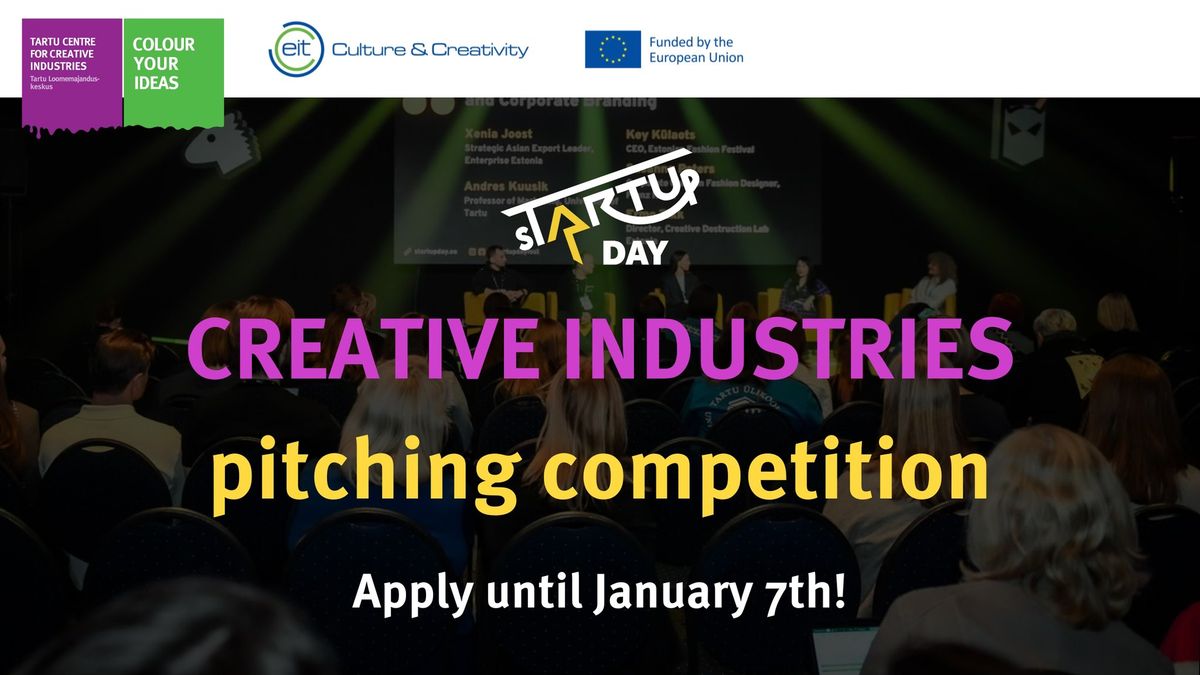 Creative Industries Pitching Competition