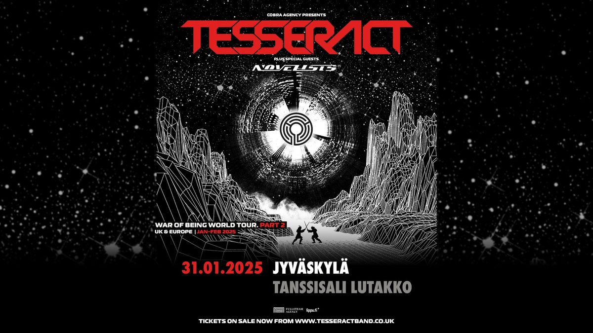 TesseracT (UK) \/ Lutakko + support: Novelists (FR) & The Omnific (AU)