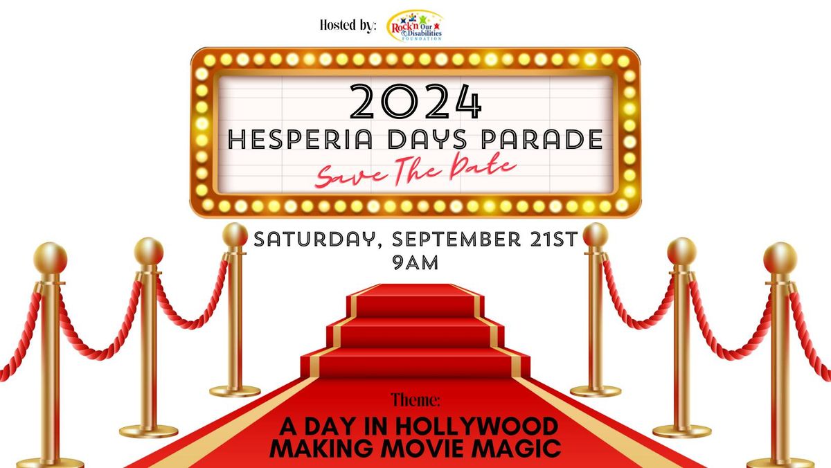 2024 Hesperia Days Parade