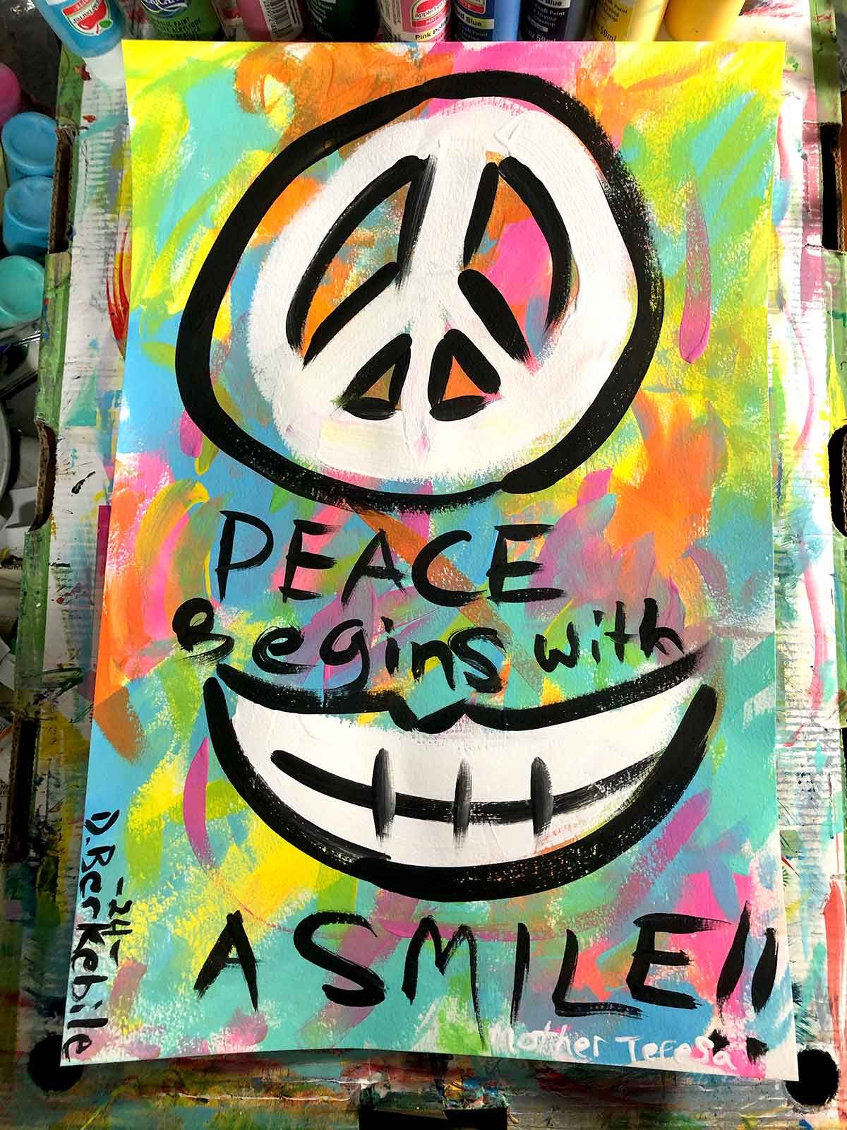 Paint & Sip International Day of Peace Painting for Peace Fundraiser