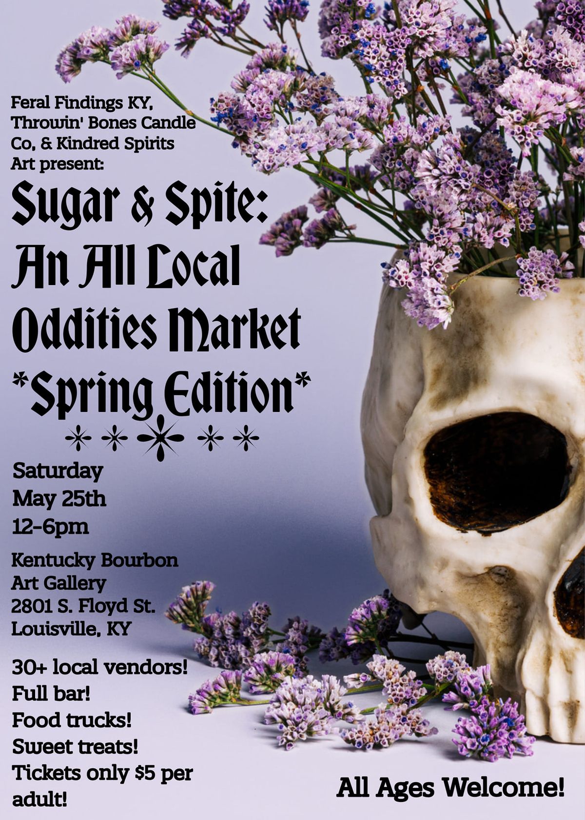 Sugar & Spite: An All-Local Oddities Market - Spring Edition 