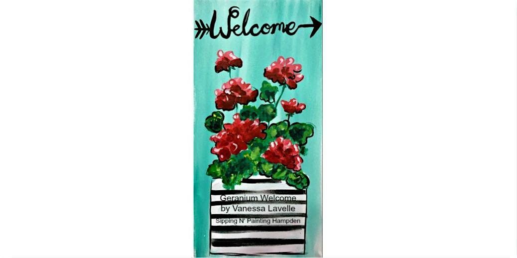 Geranium Welcome Monday, June 1st 6:30pm $35