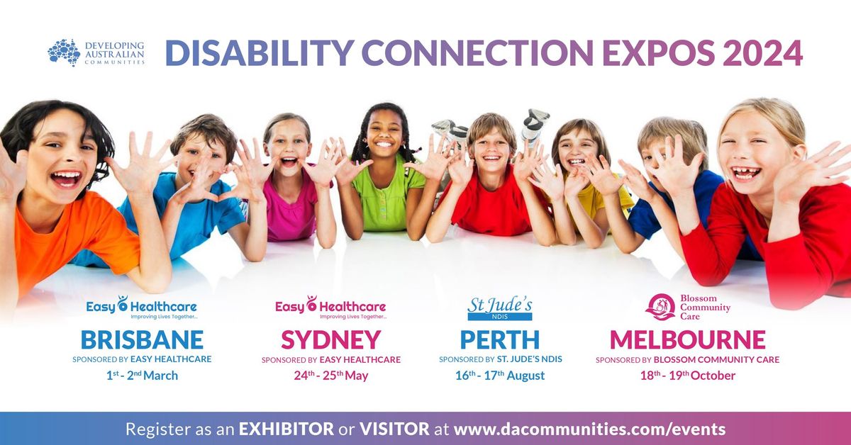 Perth Disability Connection Expo 2024 sponsored by St Judes NDIS