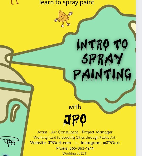 Intro to Spray Painting with JPO