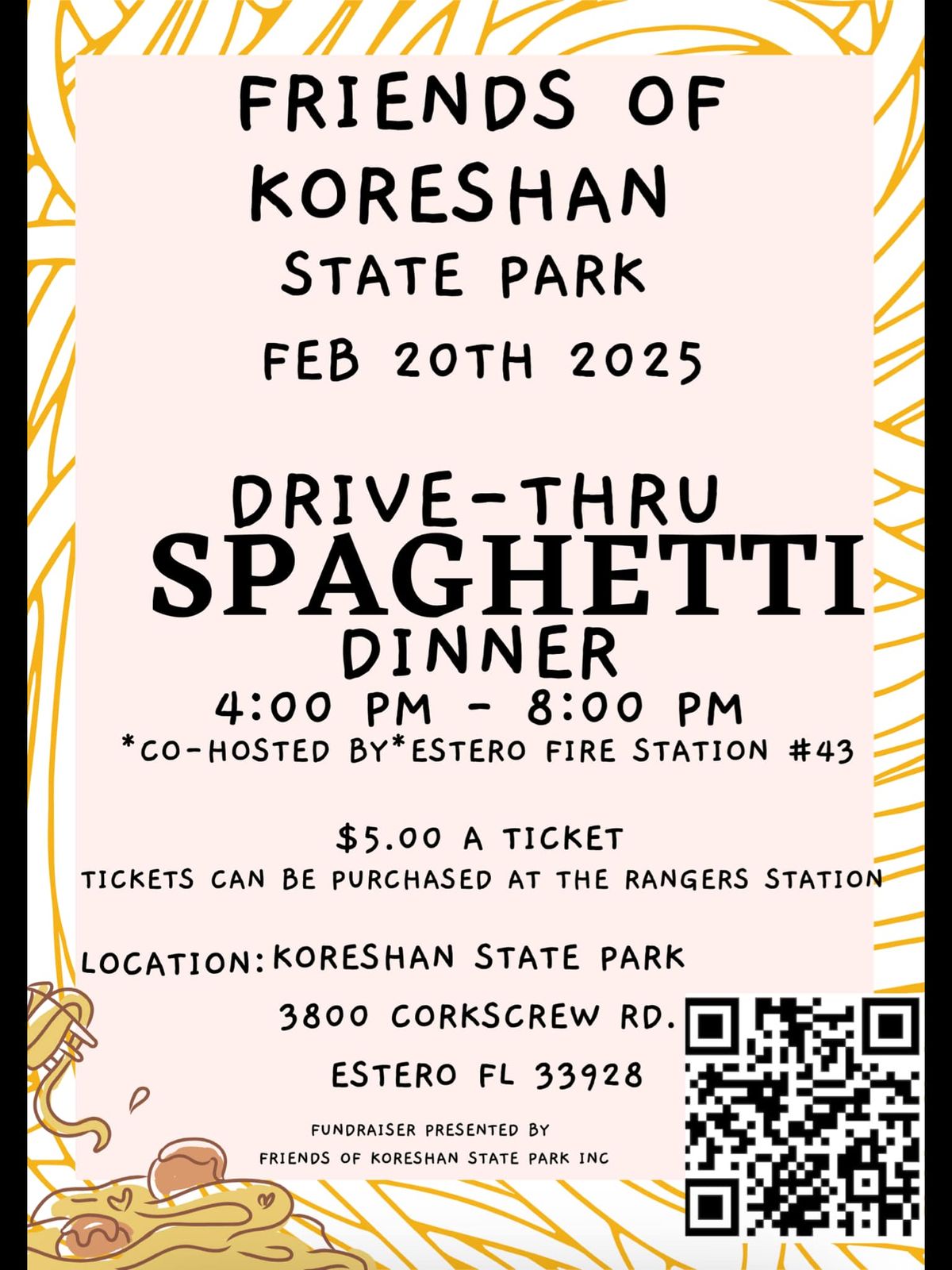 Drive-Thru Spaghetti Dinner