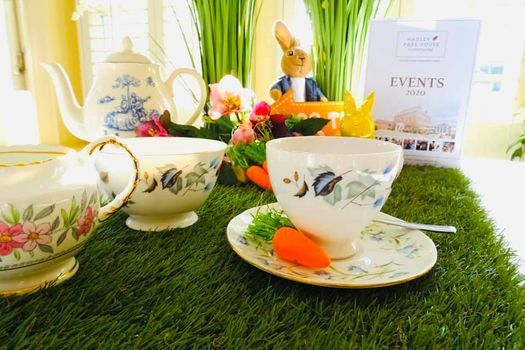 Peter Rabbit Inspired Afternoon Tea Hadley Park House Dorrells Restaurant Telford 21 March 21