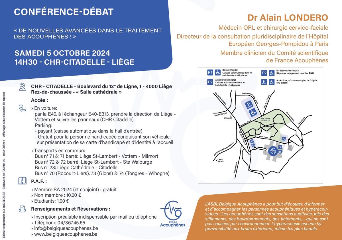 Conf\u00e9rence-D\u00e9bat Docteur Alain LONDERO