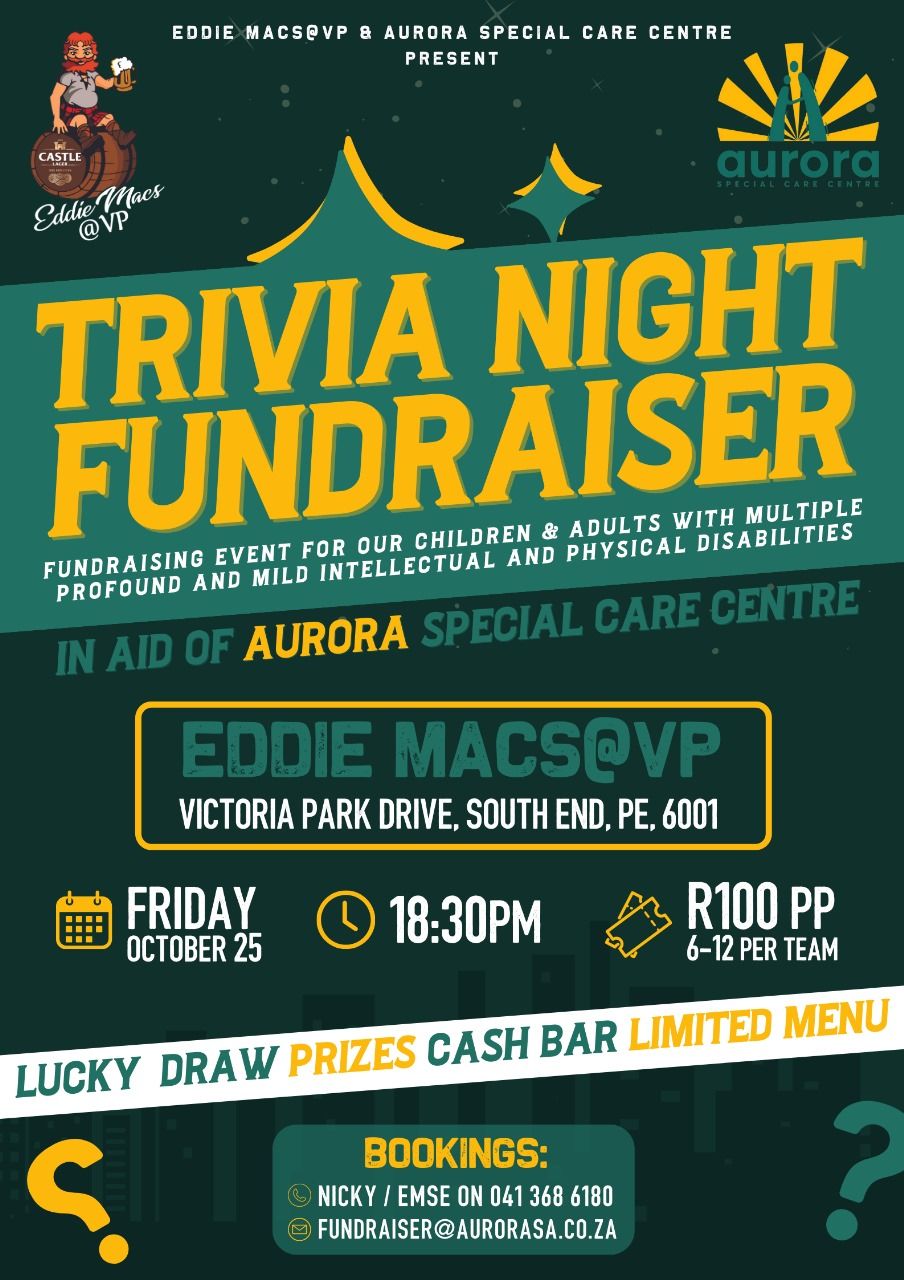 Music Trivia Night in Aid of Aurora!