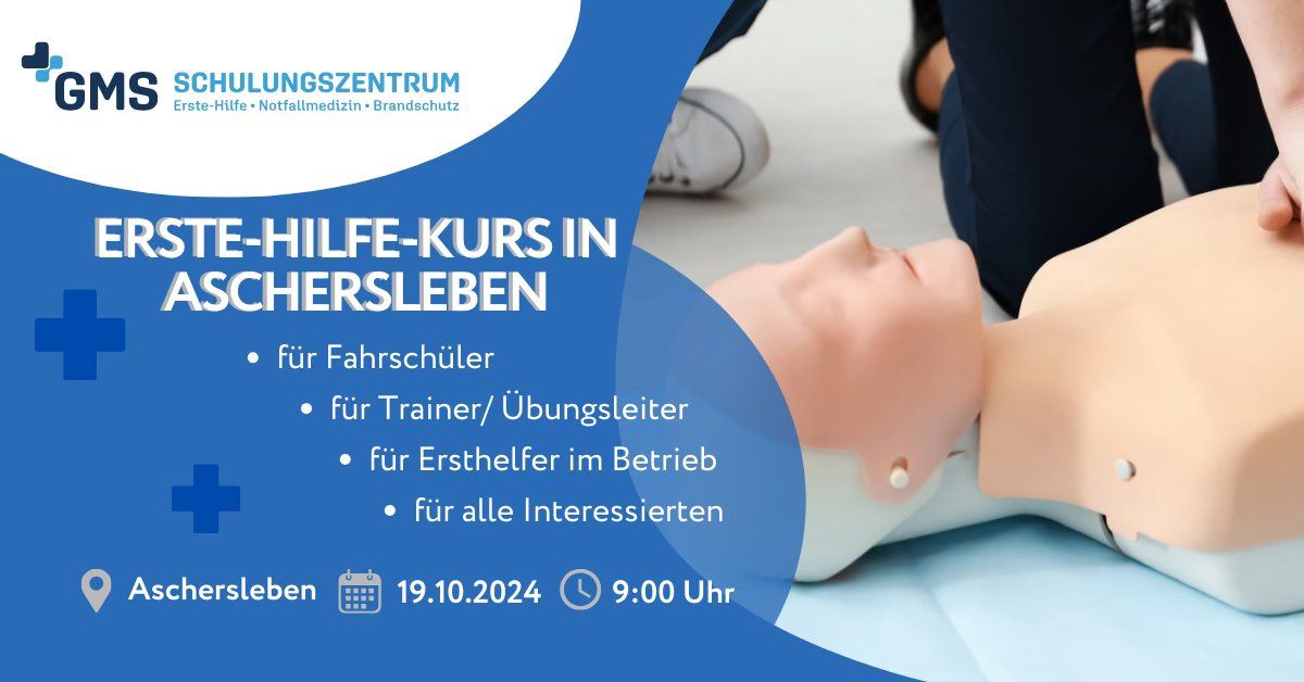 Erste-Hilfe-Kurs in Aschersleben