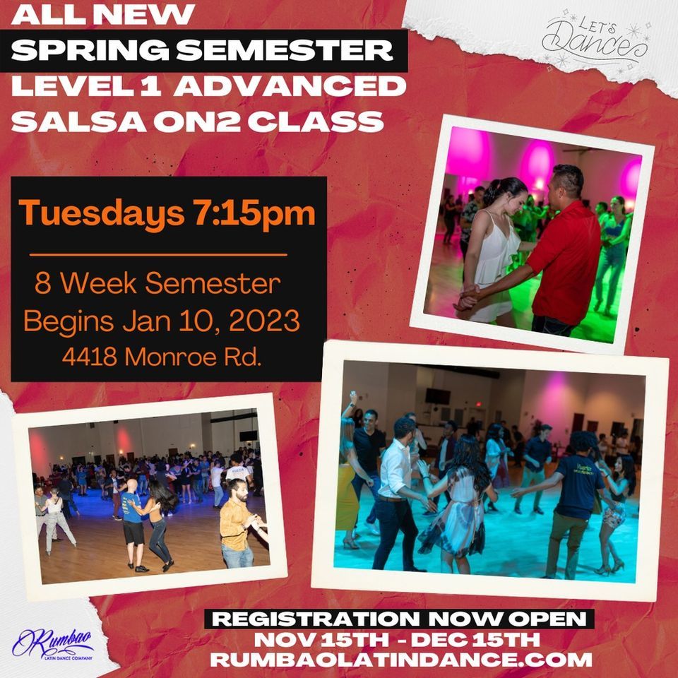 Spring Salsa On2 Level 1 Advanced 8-Weeks!