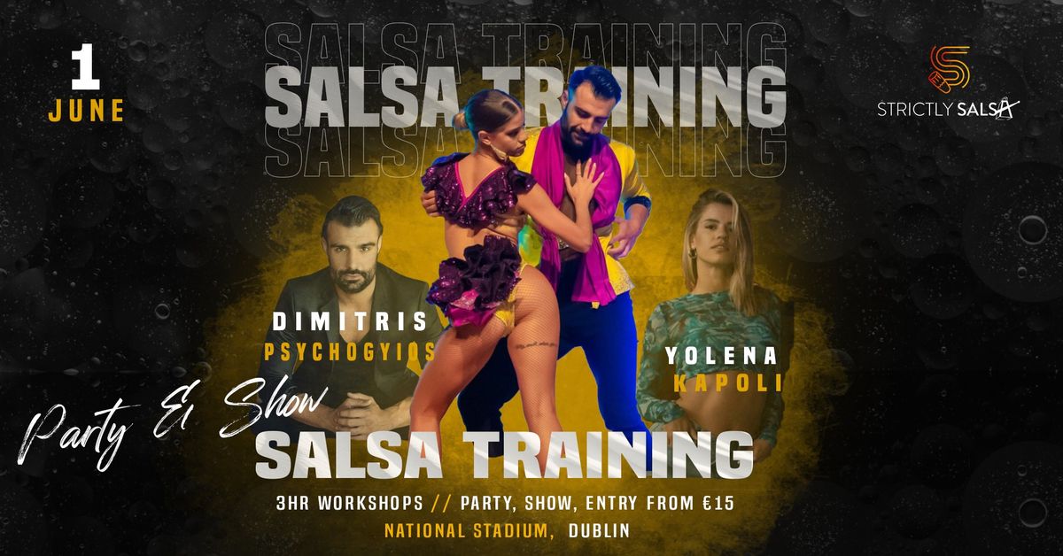 Salsa Training - Workshops, Party and Show with Dimitris Psychogyios & Yolena Kapoli