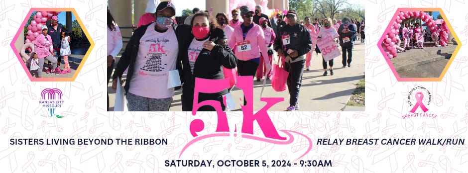 8th Annual Sisters Living Beyond The Ribbon 5k relay walk\/run