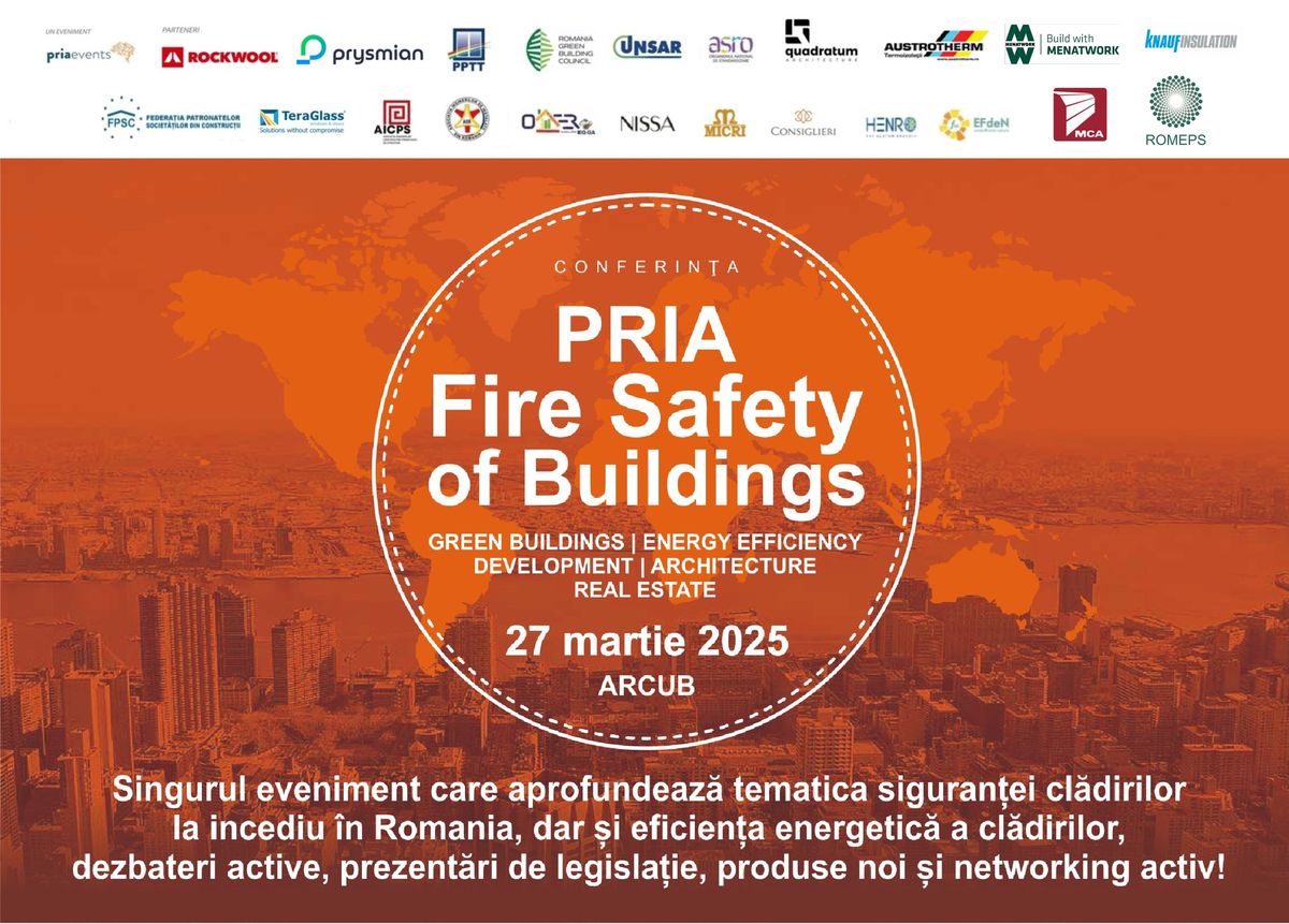 PRIA FIRE SAFETY OF BUILDINGS CONFERENCE