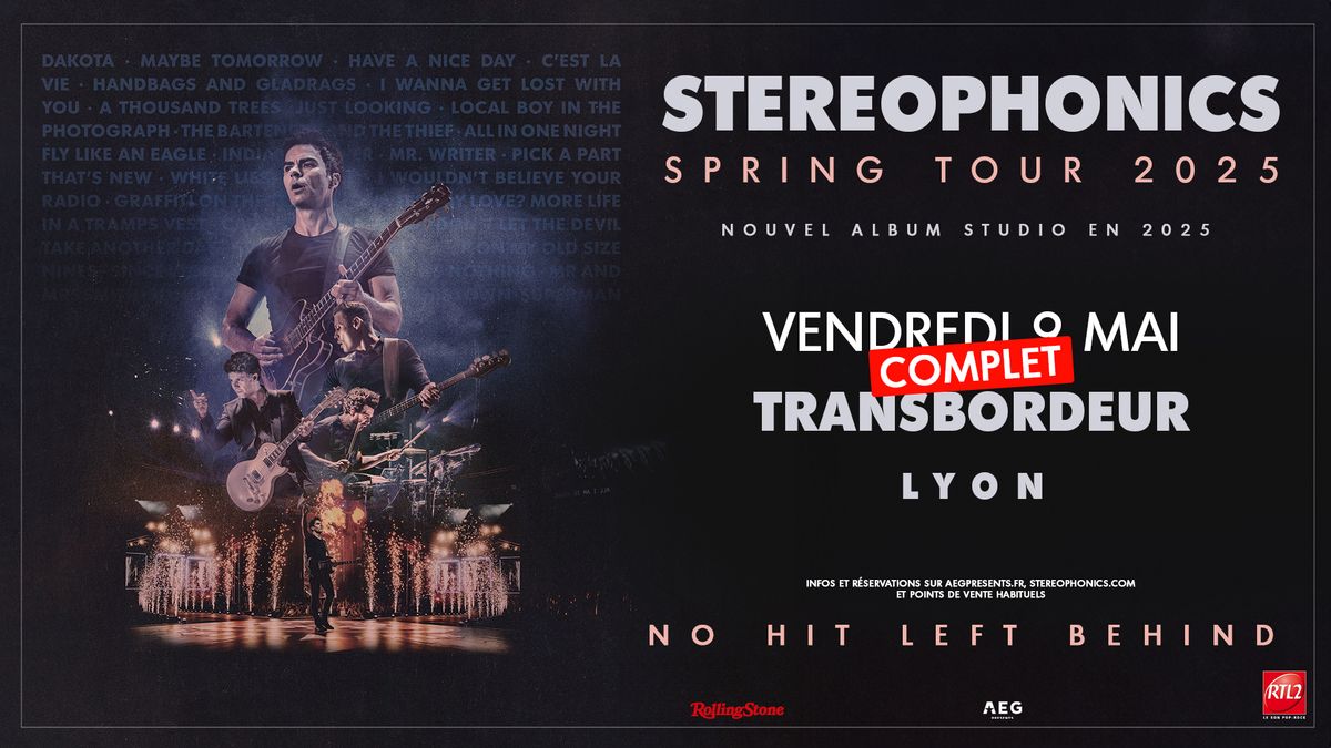 COMPLET \/\/ ST\u00c9R\u00c9OPHONICS \u26a1 en concert \u00e0 LYON \u26a1