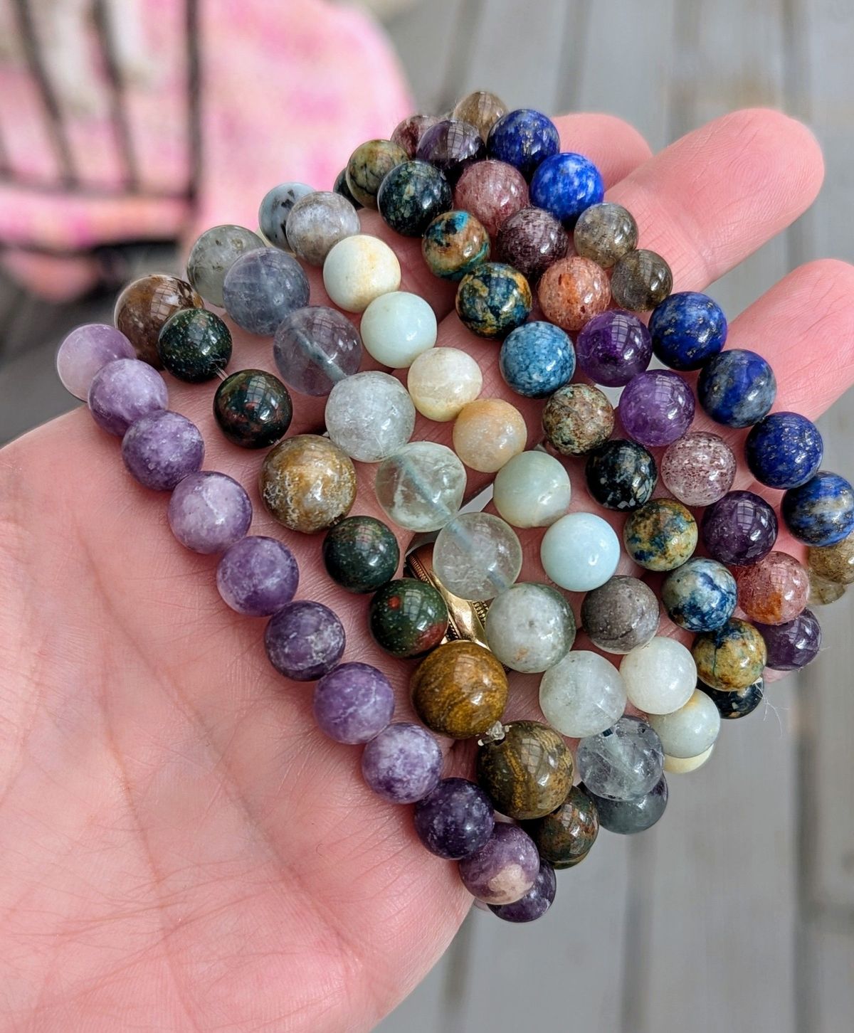 Make your own Crystal Beaded Bracelet $35