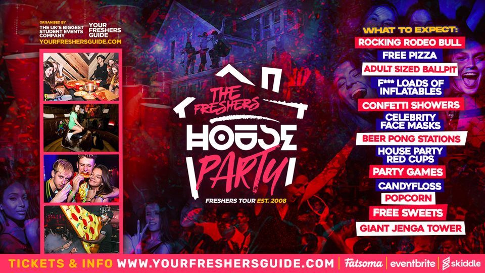The 2022 Freshers House Party UK Tour | The UK's BIGGEST Freshers Event!